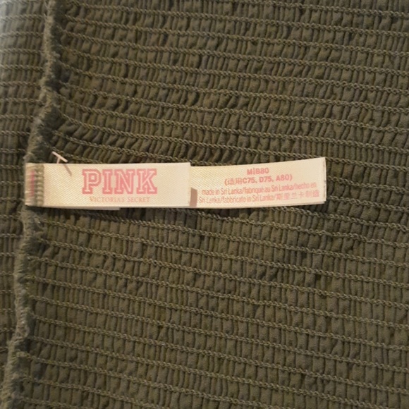 Victoria secret forest green crop top - Picture 4 of 4